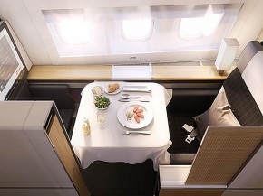 La compagnie aérienne Swiss International Air Lines va pendant trois mois proposer des spécialités culinaires du canton de Zuri