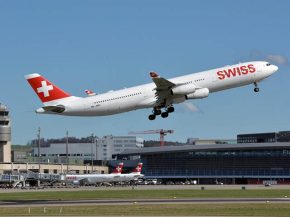 La compagnie aérienne Swiss International Air Lines a inauguré une nouvelle liaison entre Zurich et Osaka, sa deuxième destinat