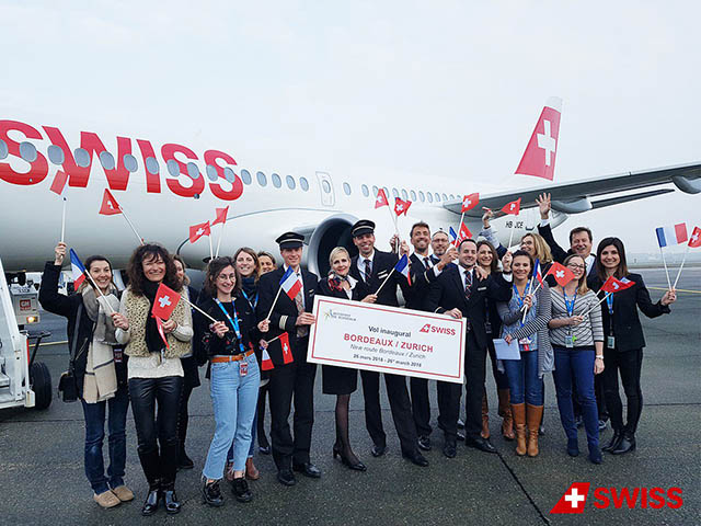 Swiss ouvre Bordeaux et Kiev 109 Air Journal