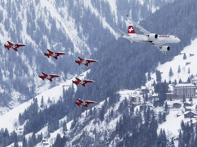 Swiss : les CS300 en vue, le CS100 au Lauberhorn 31 Air Journal