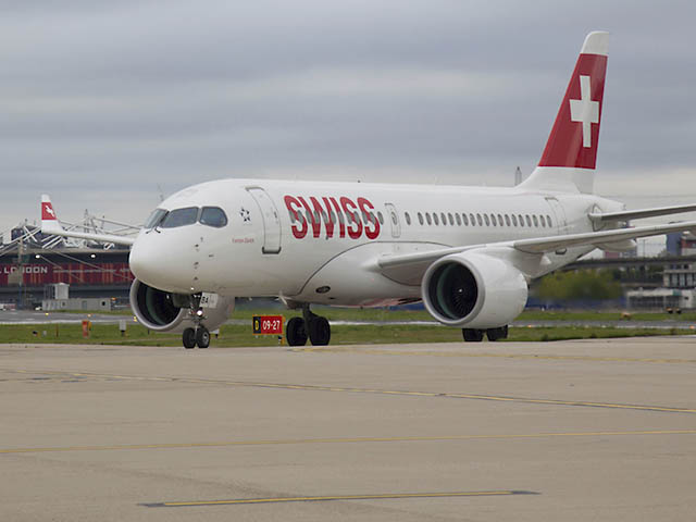 Le CS100 de Swiss entre en service à Londres-City 4 Air Journal