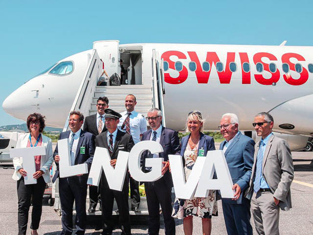 Swiss se pose à Toulon 1 Air Journal