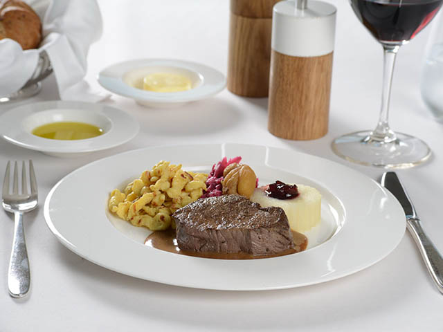 Cuisine de l’Oberland sur les vols de Swiss 145 Air Journal