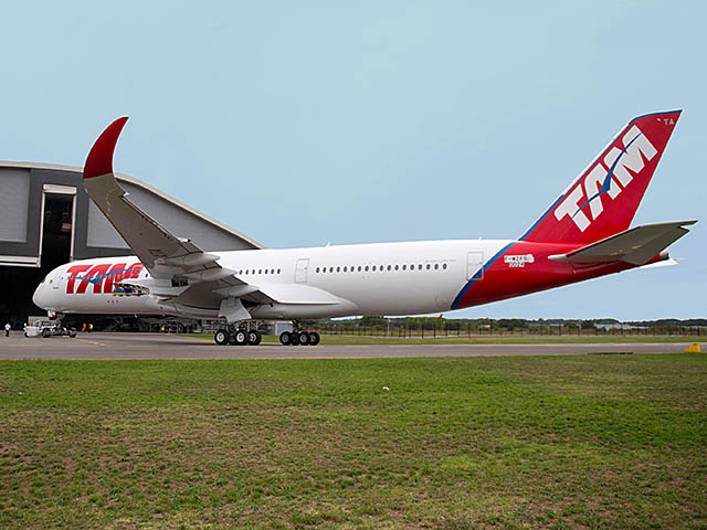air-journal_TAM Airlines A350-900 peinture