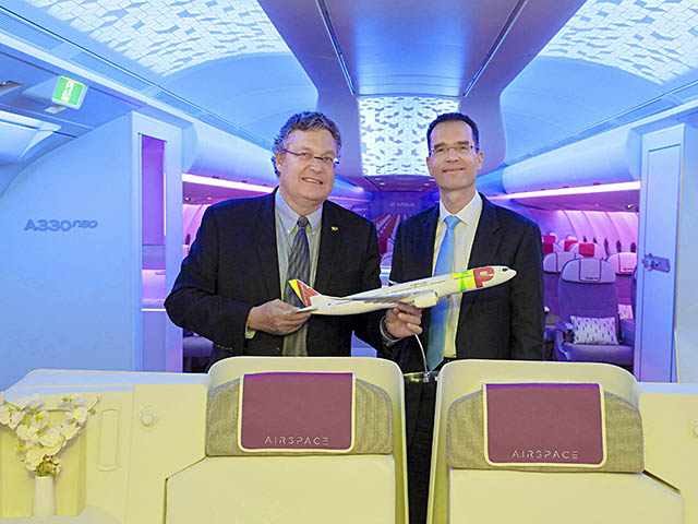 air-journal_TAP Portugal A330neo cabine Airspace