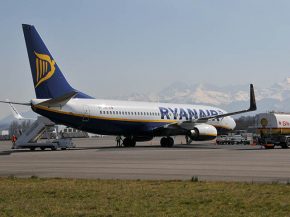 L’aéroport de Tarbes-Lourdes-Pyrénées annonce pour le début juillet le retour de la compagnie aérienne low cost Ryanair, av