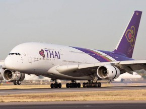 La compagnie aérienne Thai Airways a modifié le programme de vol de ses Airbus A380 durant la saison estivale, Paris en étant p