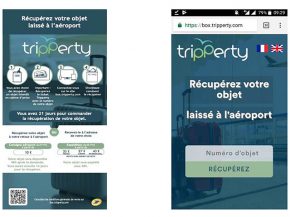 L’Aéroport de Strasbourg et La Poste proposent Tripperty, un service de garde d’objets prohibés en cabine qui pourront être