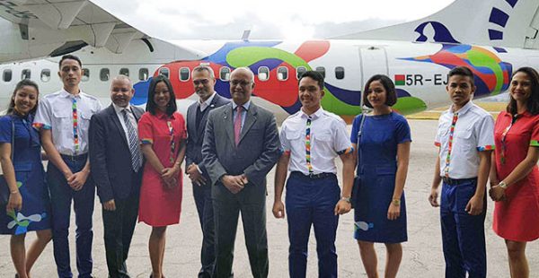 La nouvelle compagnie aérienne Tsaradia a officiellement été lancée mardi à Madagascar, où elle reprend l’intégralité du