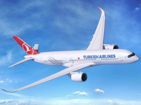 
La compagnie aérienne Turkish Airlines va déployer son premier Airbus A350-900 initialement sur des routes domestiques, avant d