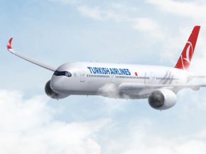 
La compagnie aérienne Turkish Airlines a annoncé une commande de six Airbus A350-900, livrables en 2022 et 2023, portant le tot
