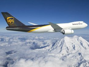 
La compagnie aérienne de fret UPS Airlines a pris possession de son 28eme et dernier Boeing 747-8F, seulement quatre exemplaires
