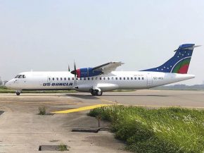 La compagnie aérienne US-Bangla Airlines a pris possession de son premier ATR 72-600, dont elle est compagnie de lancement au Ban