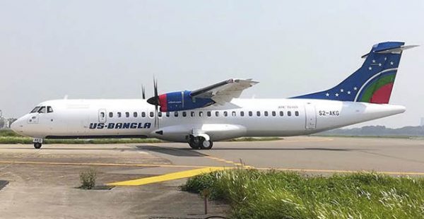 La compagnie aérienne US-Bangla Airlines a pris possession de son premier ATR 72-600, dont elle est compagnie de lancement au Ban
