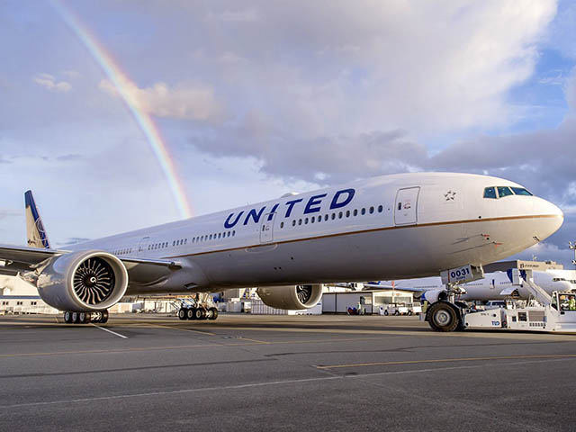 United Airlines : une batterie en feu et une amende 8 Air Journal