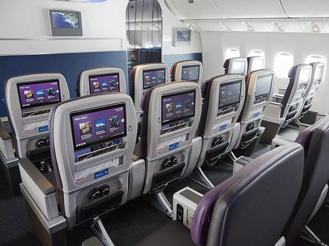 United Airlines commercialise sa classe Premium 1 Air Journal