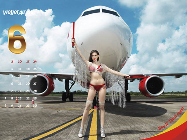 Calendier 2018 : les bikinis de VietJet Air sont de retour 130 Air Journal