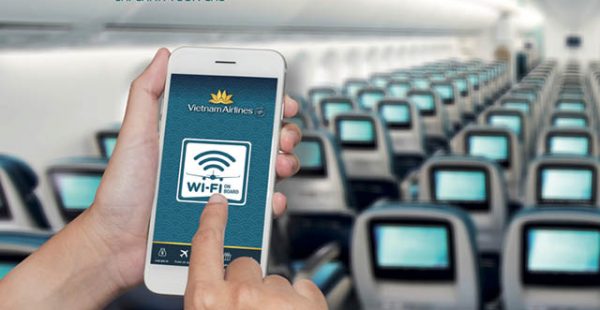 La compagnie aérienne Vietnam Airlines va commencer dès demain à déployer l’internet en vol sur des vols intérieurs et inte