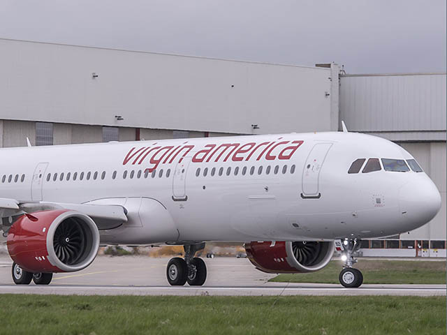 Le premier Airbus A321neo pour Virgin America (photos) 10 Air Journal