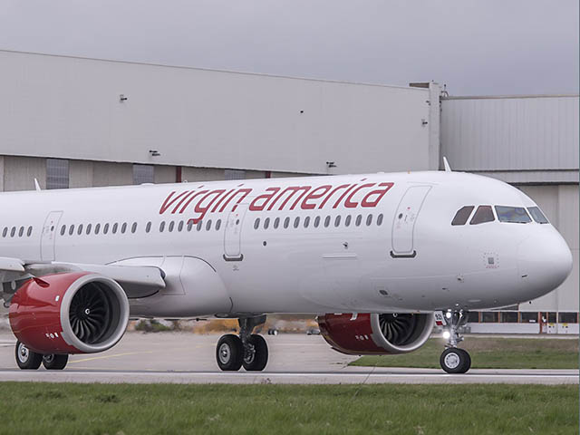 Le premier Airbus A321neo pour Virgin America (photos) 10 Air Journal