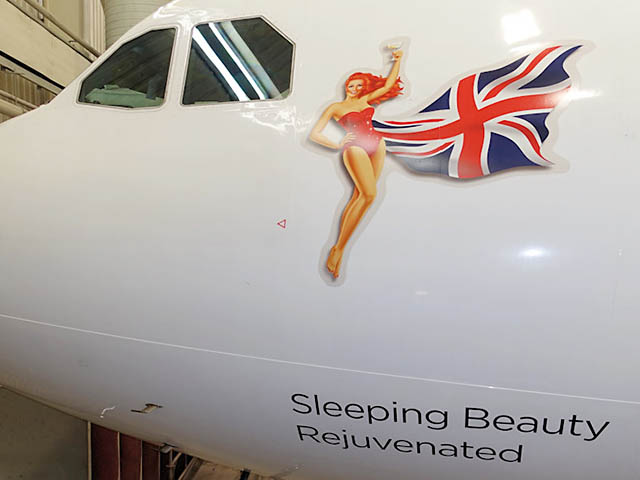 Virgin Atlantic : cœur dans le ciel, livrée spéciale pour les employés 2 Air Journal