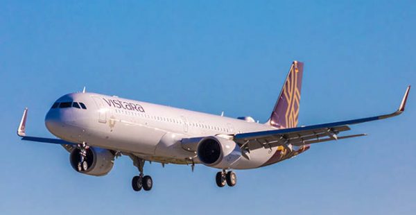 
La compagnie aérienne Vistara lancera fin mars une nouvelle liaison entre Mumbai et l’île Maurice, opérée en Airbus A321LR 