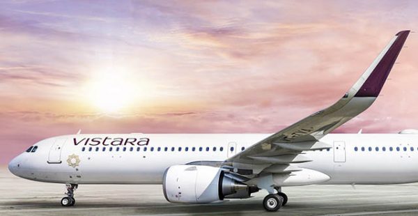 La compagnie aérienne Vistara a réceptionné son premier Airbus A321neo en Inde, où ses vols internationaux restent suspendus e