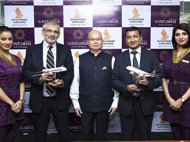 Singapore Airlines signe avec Vistara en Inde 61 Air Journal