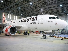La compagnie aérienne low cost Volotea a annoncé l’arrivée progressive de six Airbus A319 supplémentaires, qui porteront sa 