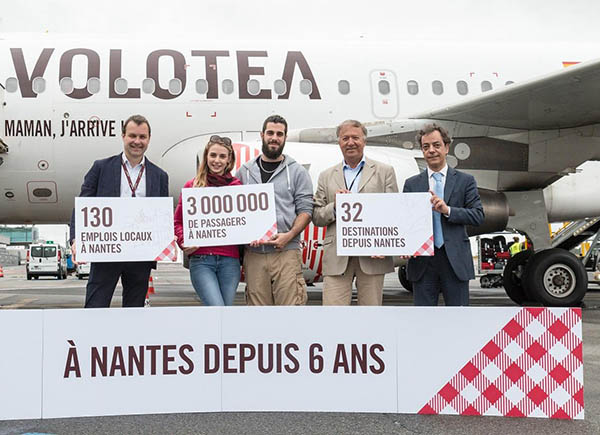Volotea fête ses 6 ans à Nantes 1 Air Journal Volotea fête ses 6 ans à Nantes 1 Air Journal