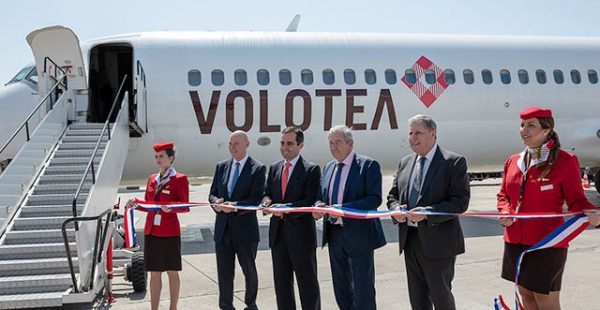 La compagnie aérienne low cost Volotea a inauguré hier sa base de Marseille, sa cinquième en France, avec 9 nouvelles liaisons 