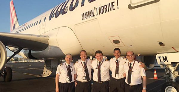 La compagnie aérienne low cost Volotea a organisé mardi un évènement à Nantes en l’honneur de ses deux premiers cadets, dev