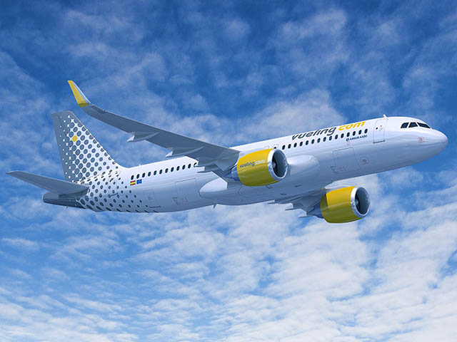 Vueling combine enregistrement et Google Pay 2 Air Journal