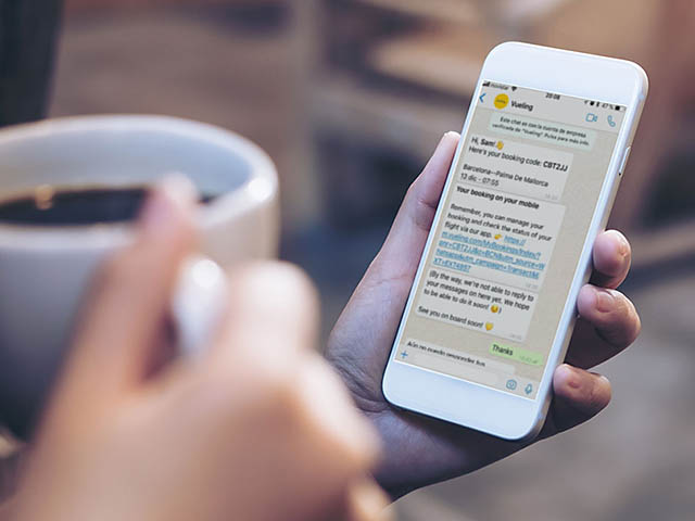 Vueling intègre WhatsApp Business 20 Air Journal