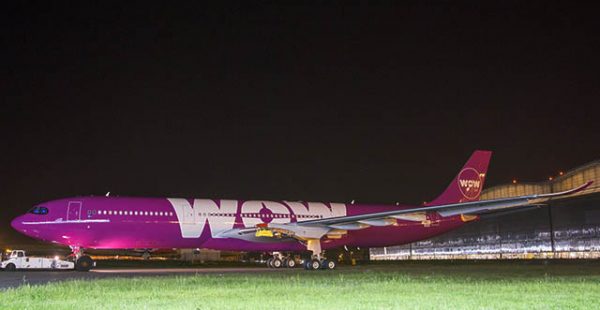 Le premier des quatre Airbus A330-900 attendus par la compagnie aérienne low cost WOW Air a fait son rollout, tandis que le premi