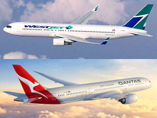 WestJet part en Australie avec Qantas 1 Air Journal