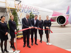 Le premier Airbus A321neo de la compagnie aérienne low cost Wizz Air est désormais déployé entre ses bases de Budapest et Lond