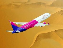La aerolínea de bajo costo Wizz Air ha presentado las primeras rutas de su filial con sede en los Emiratos Árabes Unidos, que conecta