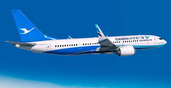 
La compagnie aérienne Xiamen Air modifie ses Boeing 737 MAX 8 selon les règles annoncées par le constructeur pour la recertifi