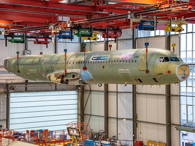 L’Airbus A321XLR entre en assemblage final (photos) 77 Air Journal