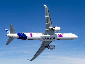 
Airbus a constaté une baisse de l autonomie de son prochain monocouloir A321XLR (Extra Long range), après avoir conclu un accor