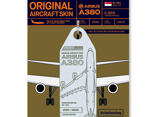 Airbus A380 démonté : et maintenant, les porte-clés 1 Air Journal