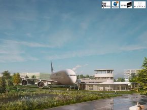 
Le projet   Envergure » lancé par un ancien d’Airbus et un promoteur immobilier veut transformer un A380 en hôtel
