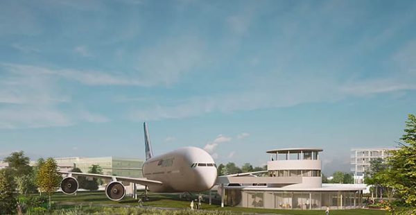 
Le projet   Envergure » lancé par un ancien d’Airbus et un promoteur immobilier veut transformer un A380 en hôtel