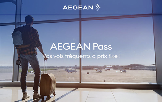 Un pass à prix fixe pour les vols vers la Grèce avec AEGEAN 3 Air Journal