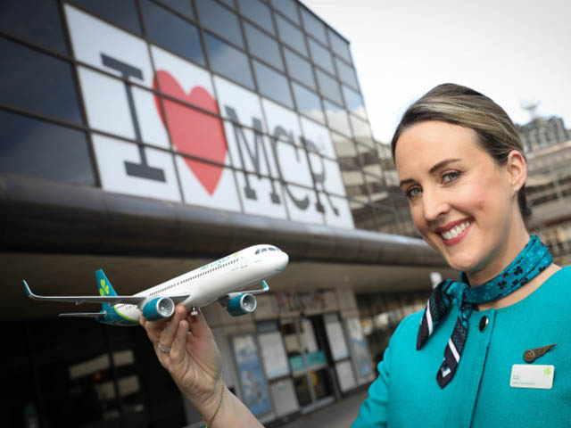 Aer Lingus lance 4 routes transatlantiques depuis Manchester 39 Air Journal