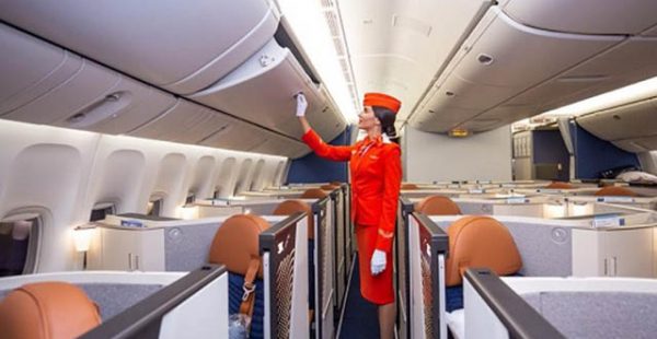 
La compagnie aérienne Aeroflot a dévoilé la nouvelle cabine densifiée de son Boeing 777-300ER, qui équipera trois appareils 