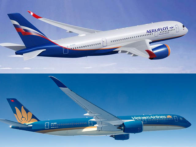 Aeroflot et Vietnam Airlines partagent leurs codes 153 Air Journal