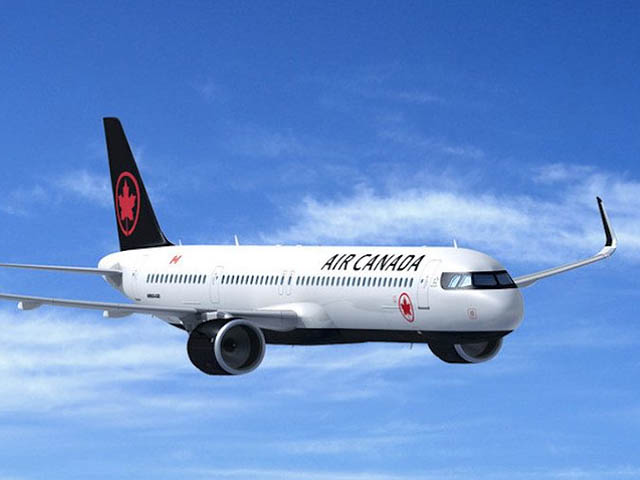 Air Canada : un premier Airbus A321 modernisé avec une nouvelle cabine 1 Air Journal