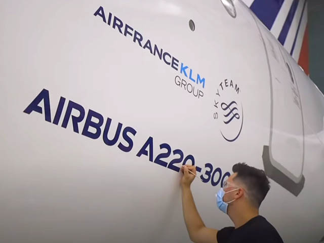 L’Airbus A220 d’Air France se dévoile (photos, vidéo) 126 Air Journal